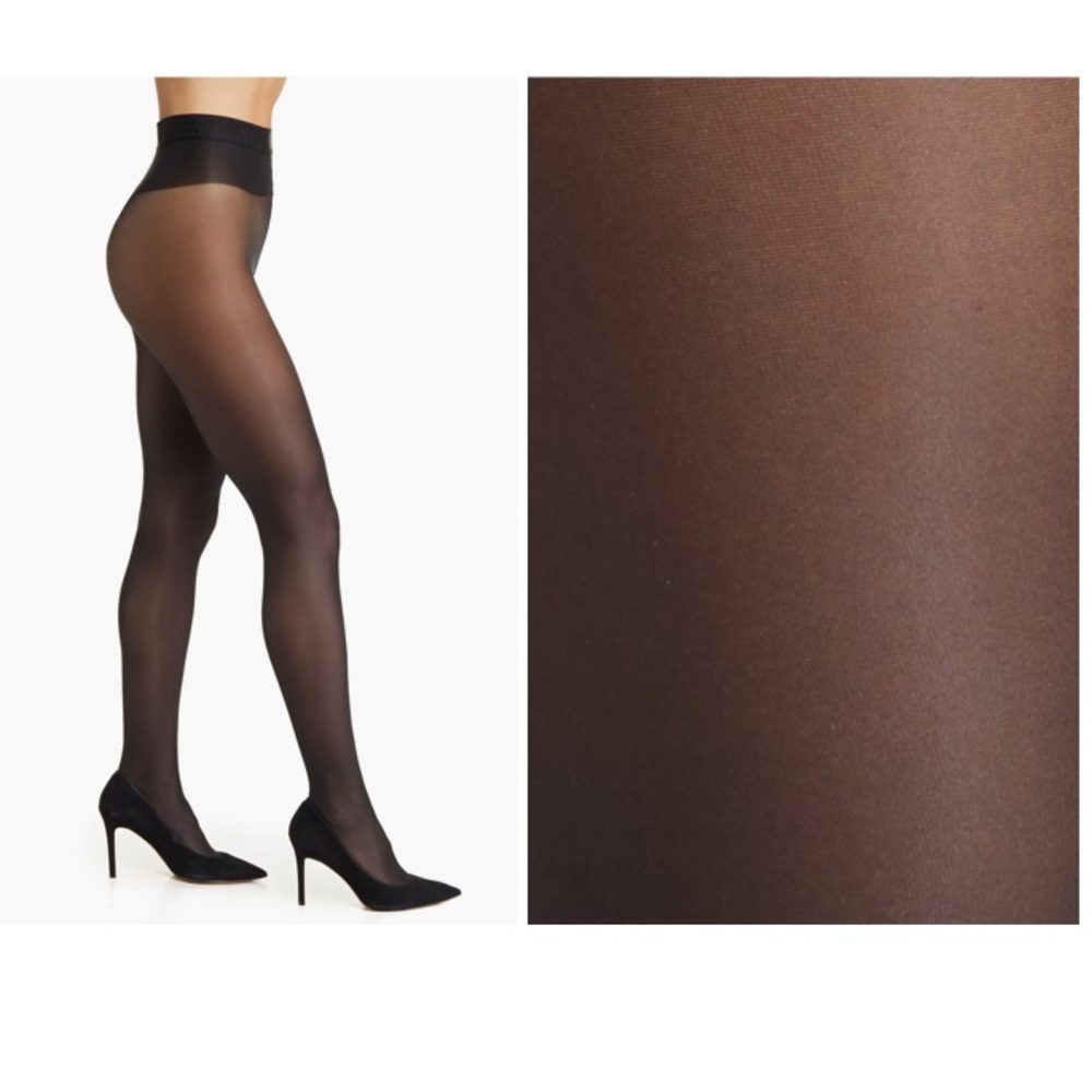 WOLFORD 14978 NEON 40 TIGHTS BLACK SIZE MEDIUM NWT